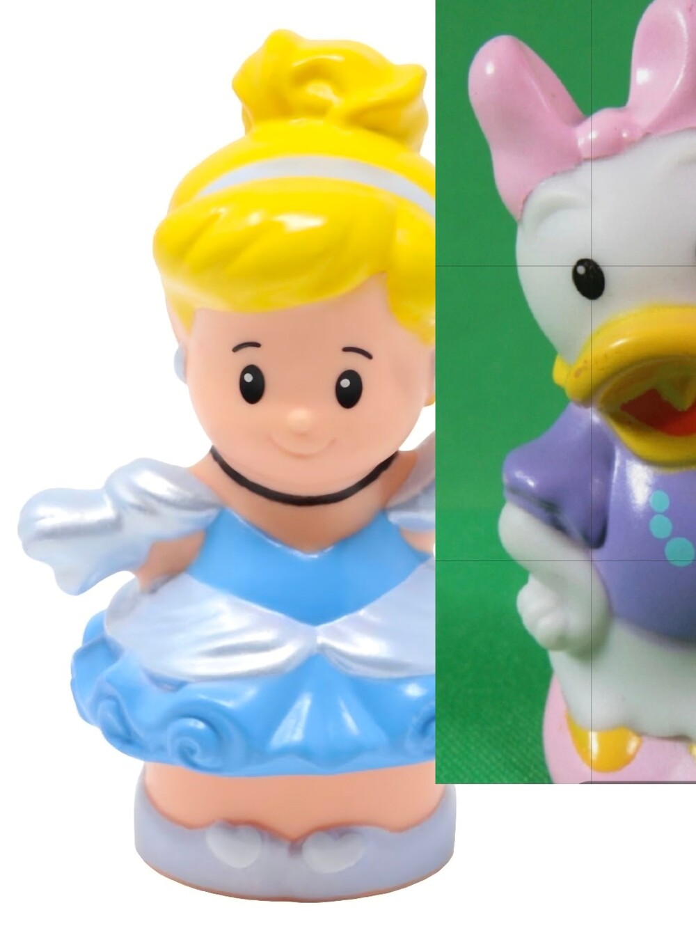 Fisher PRICE Little People Disney Princess Blue & Daisy Duck NO SEPARATING